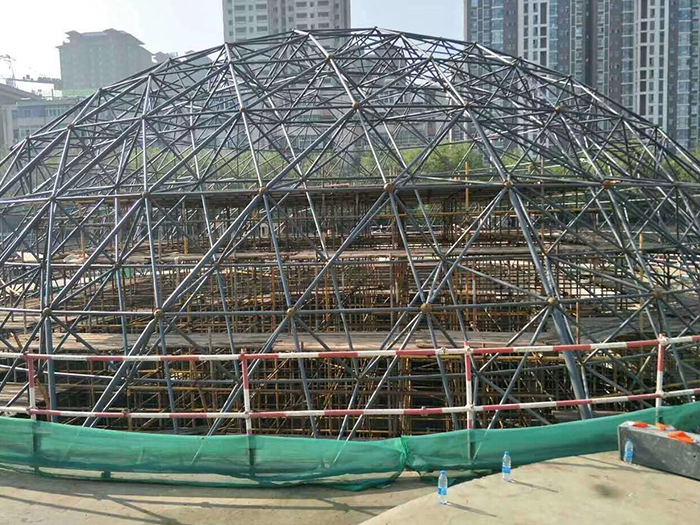 定西球形网架钢结构施工